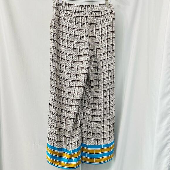 J Crew Collection Silk Pants Womens Size 8 Wide Leg - Picture 8 of 12